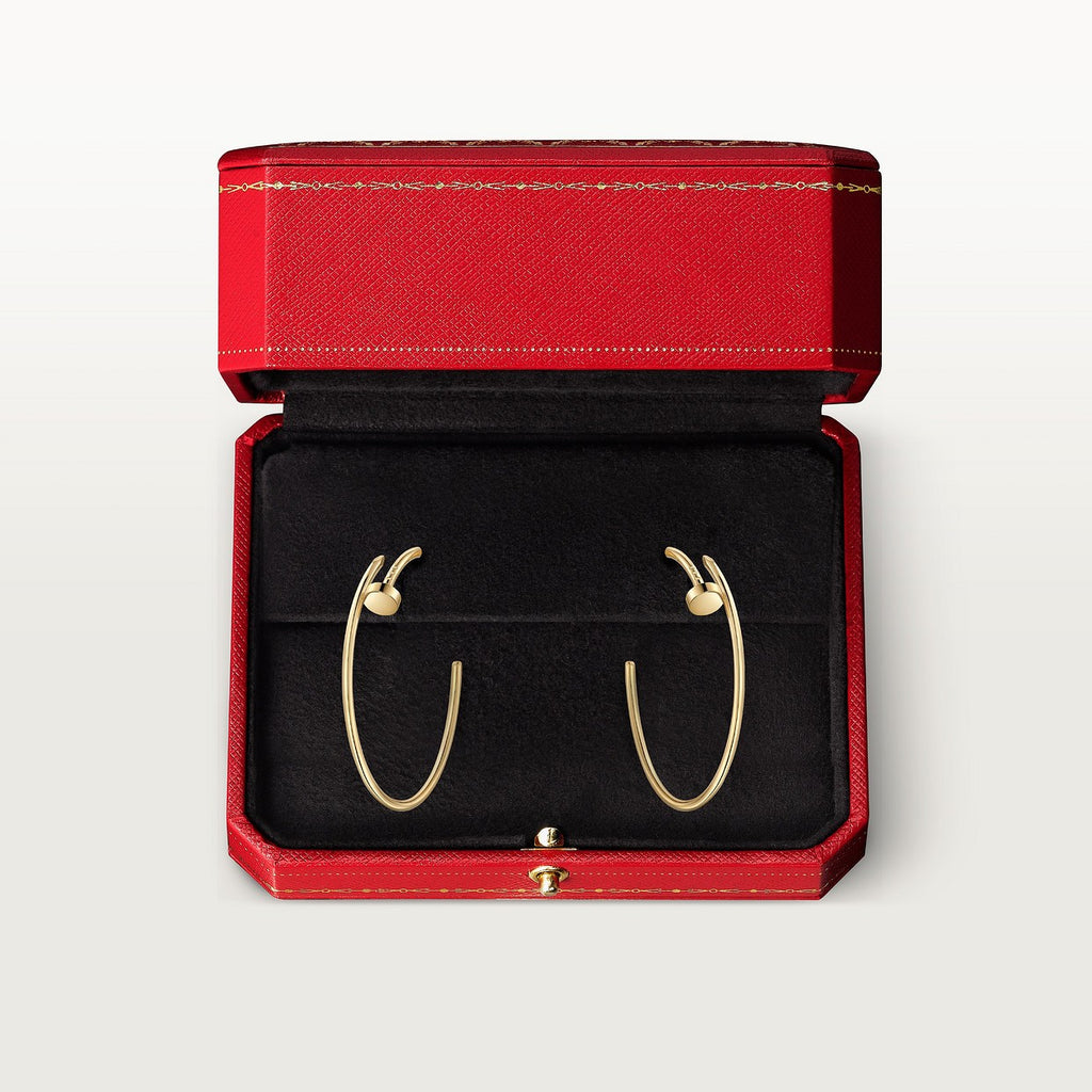 BOUCLE CARTIER CLOU CRÉOLES GRAND MODÉLE GOLD