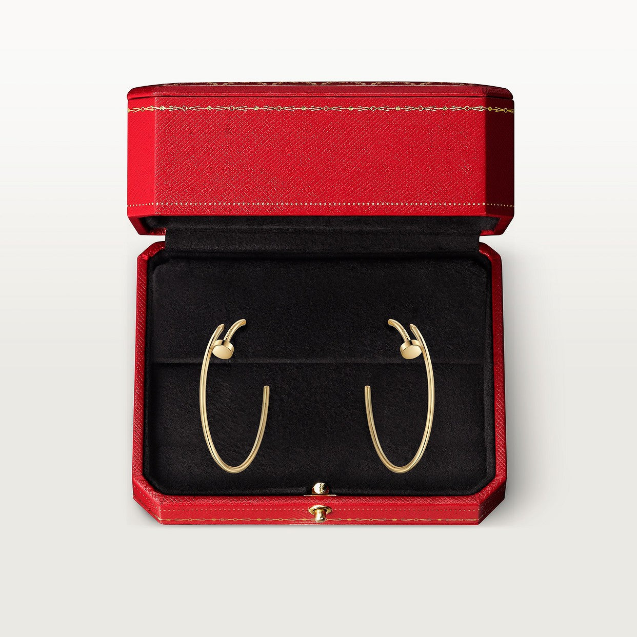 BOUCLE CARTIER CLOU CRÉOLES GRAND MODÉLE GOLD