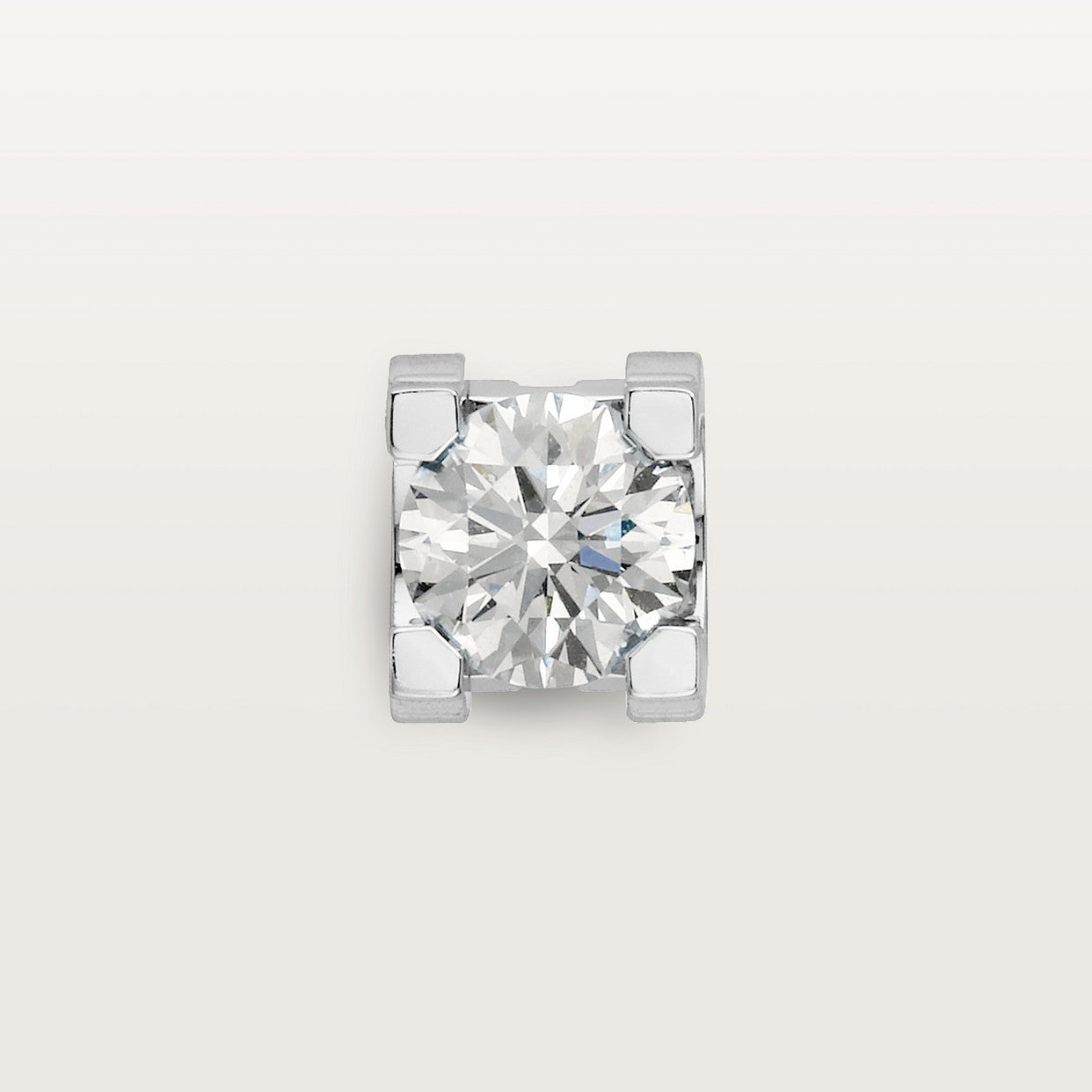 BOUCLE DE CARTIER D'AMOUR WHITE GOLD