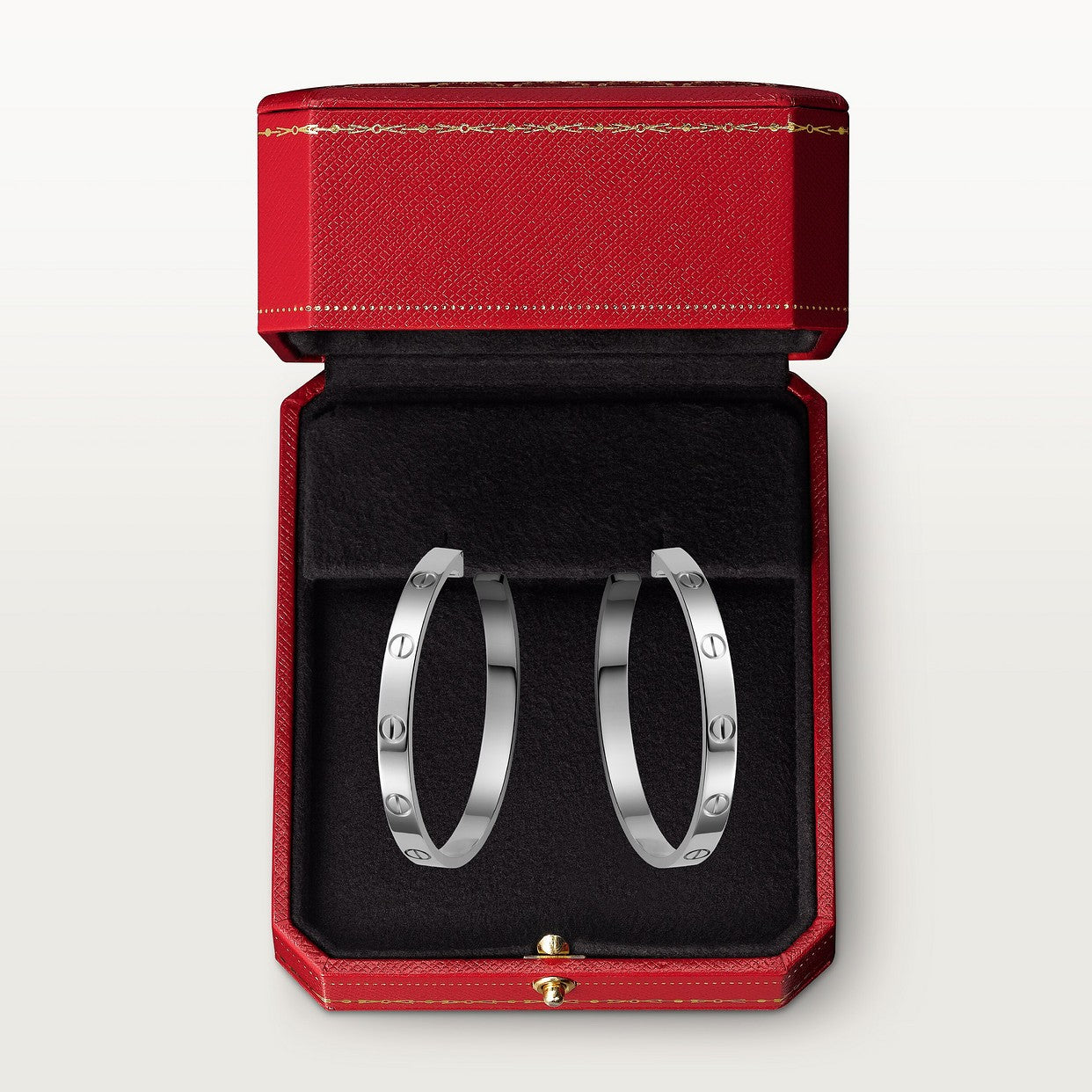 BOUCLE CARTIER LOVE CRÉEOLES WHITE GOLD