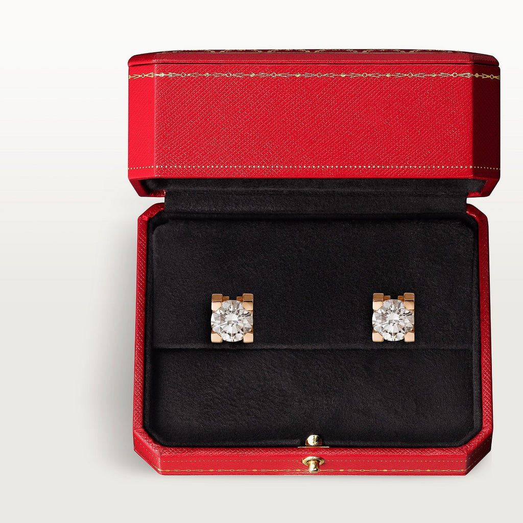 BOUCLE DE CARTIER D'AMOUR ROSE GOLD