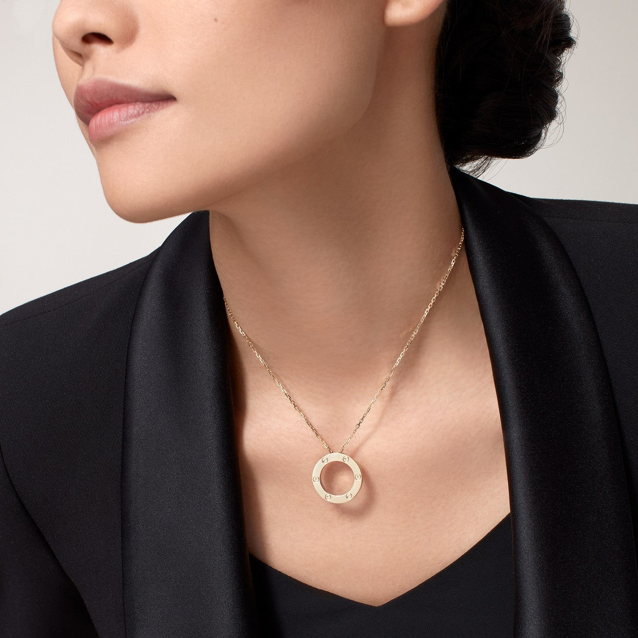 COLLIER CARTIER PENDENTIF LOVE GOLD
