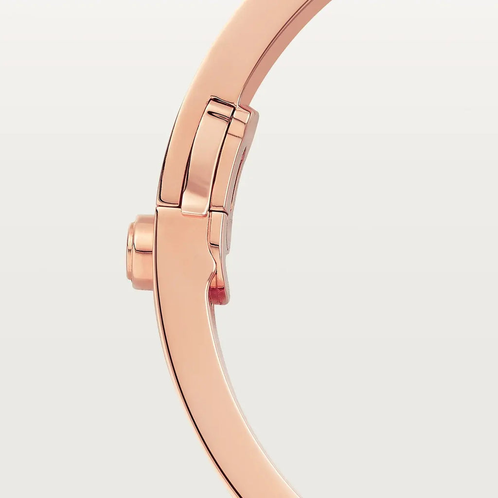 BRACELET CARTIER LOVE MODÉLE CLASSIQUE PAVÉ ROSE GOLD