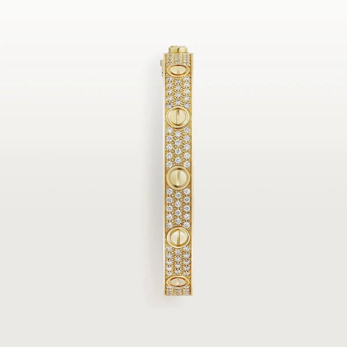BRACELET CARTIER LOVE MODÉLE CLASSIQUE PAVÉ GOLD