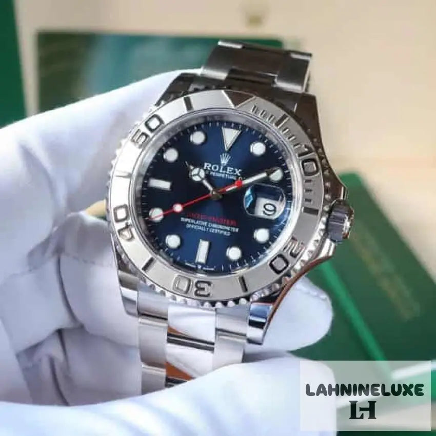 Yacht Master Stainless Steel Blue Dial Japanese