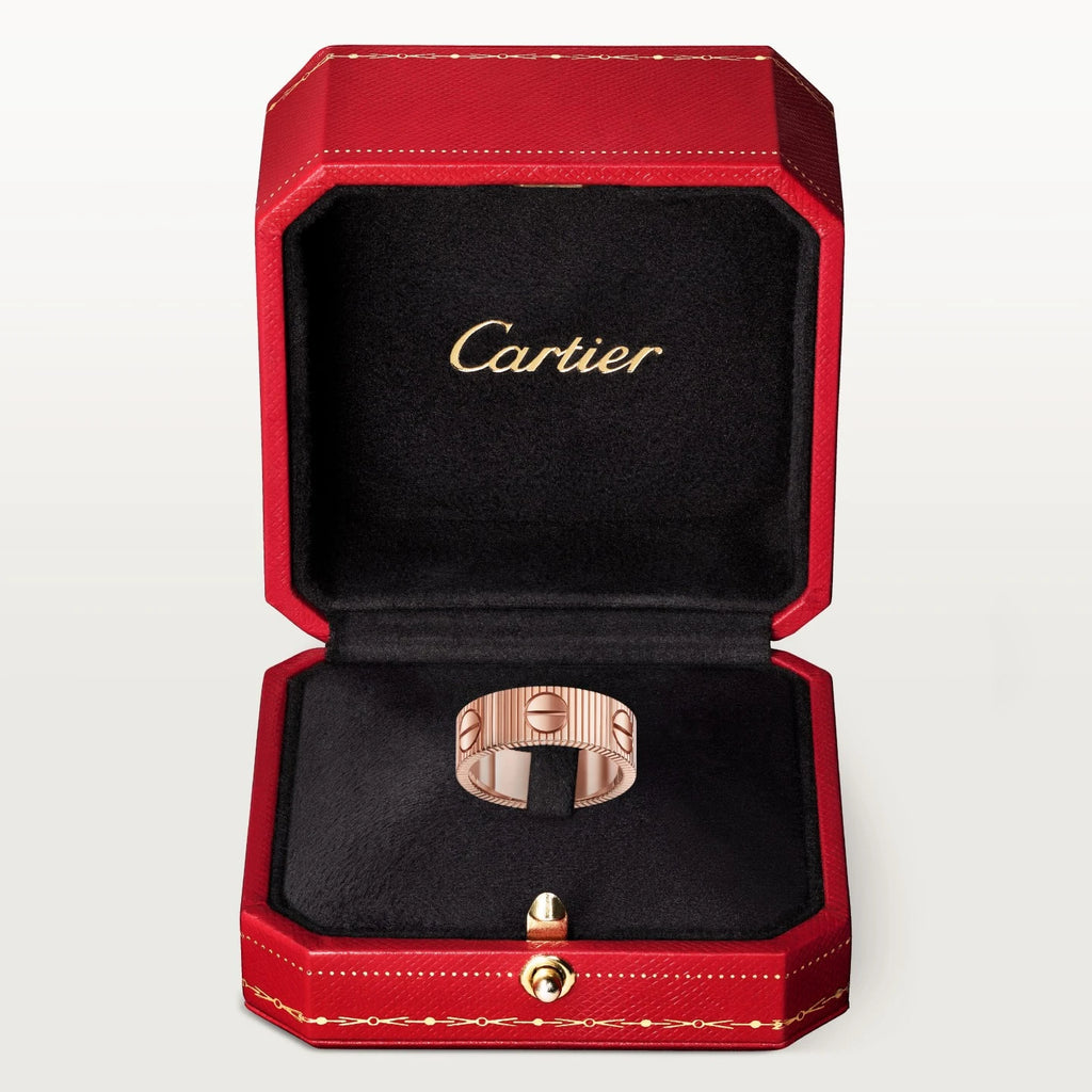 BAGUE CARTIER LOVE UNLIMITED ROSE GOLD